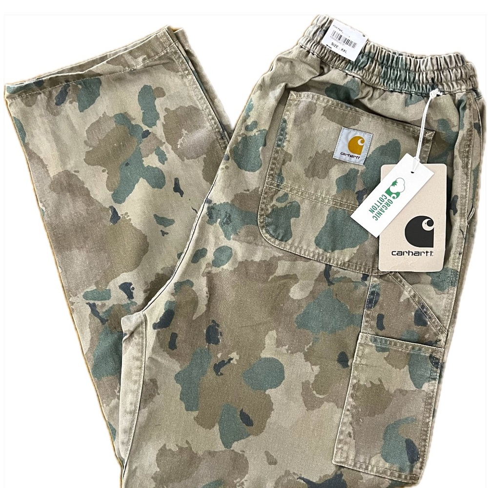 Carhartt WIP Flint Pant in Camo